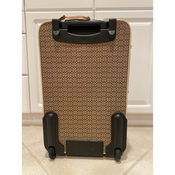 SOLD: Coach Monogram Roller Suitcase - Picture 2 of 9